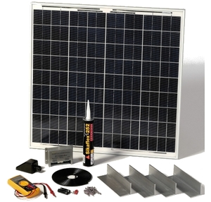 Kit solaire pour caravane bateau 60 Wc