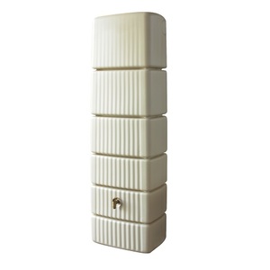 Réservoir eau de pluie mural SLIM 300L Sable - GARANTIA