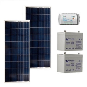 Kit solaire SITE ISOLE 160Wc Polycristallin - 12V