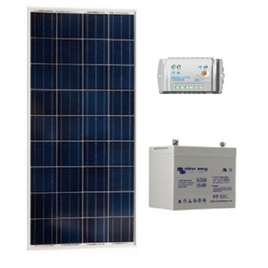 Kit solaire SITE ISOLE 80Wc Polycristallin - 12V