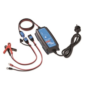 Chargeur de batterie 12V IP65 1 sortie plusieurs connecteurs Victron Blue Power