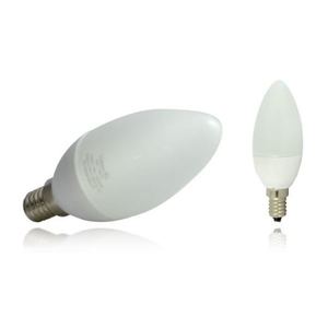 Ampoule LED 4W E14 Flamme Blanc Chaud - VISION-EL