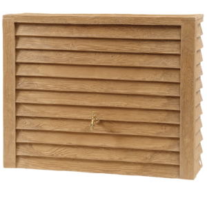 Réservoir eau de pluie mural WOODY (imitation Bois clair) 350L - GARANTIA