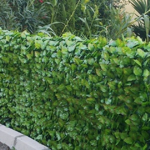 Haie artificielle Feuilles de Rosier - JET7GARDEN