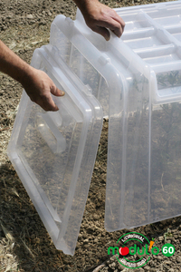 2 Embouts Tunnel Modul’o 60. (56X49X4 cm)