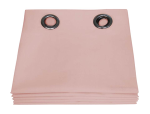 Rideaux Dream occultant couleur vieux rose 135X250.