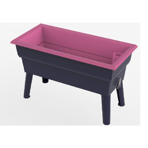 Jardinière Calipso MINI 40L gris/framboise
