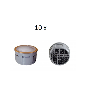 10 x Régulateurs de débit robinet 5 l/min - jet aéré
