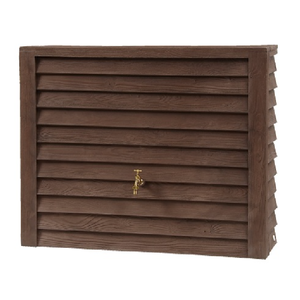 Réservoir eau de pluie mural WOODY (imitation Bois foncé) 350L