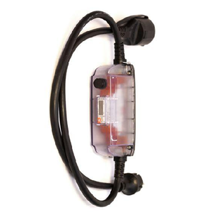 Compteur électrique monophasé 16 A mobile SCHUKO